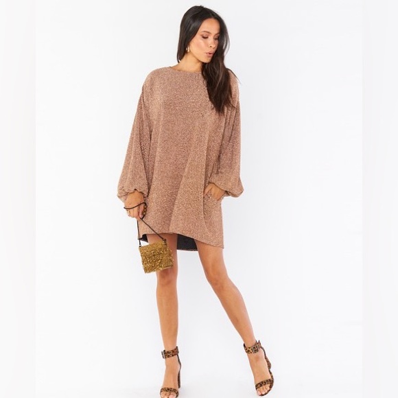 Show Me your Mumu Sure Thing metallic dress - Picture 2 of 7